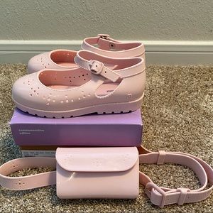 Mini Melissa 40th Anniversary Pochete Flats/Purse